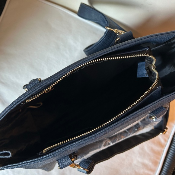 Dallas Cowboys Purse - Navy Blue Tote with Crossbody Strap - Picture 2 of 5